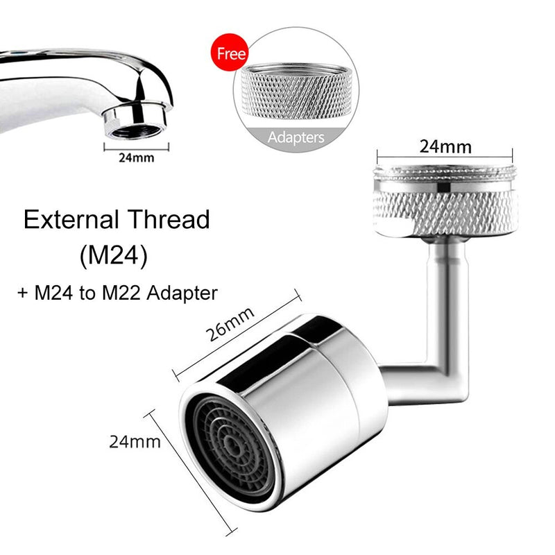 720 DEGREES UNIVERSAL SPLASH FILTER FAUCET