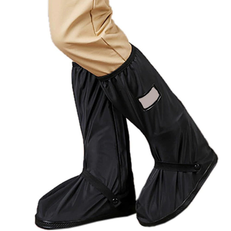 BLACK HIGH TUBE WATERPROOF SHOE CASES