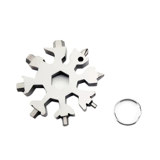 PORTABLE 18 IN 1 KEYCHAIN TOOL