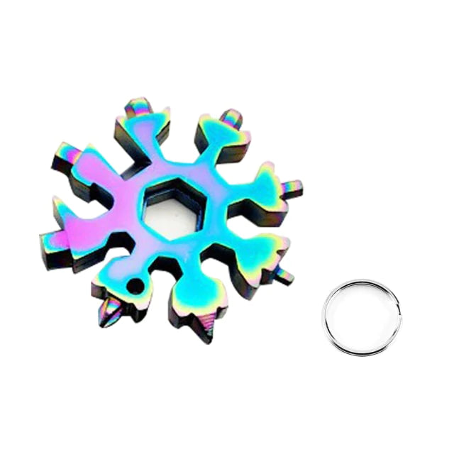 PORTABLE 18 IN 1 KEYCHAIN TOOL