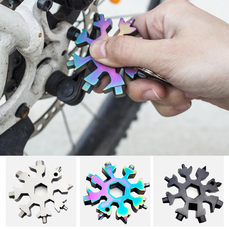 PORTABLE 18 IN 1 KEYCHAIN TOOL