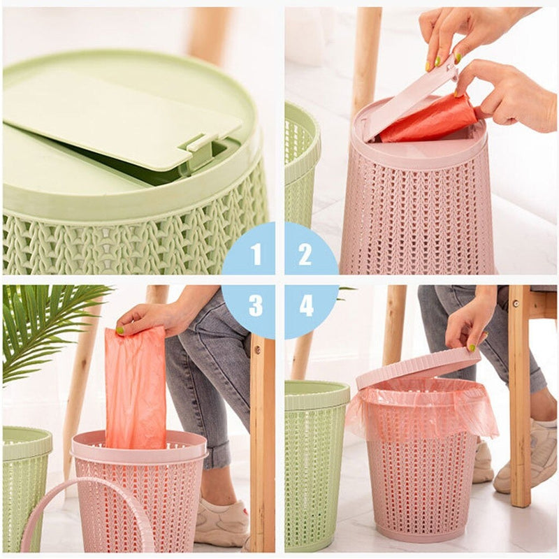 AUTOMATIC CHANGING TRASH CAN