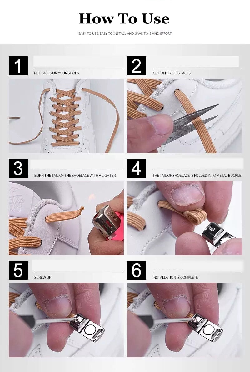 MAGNETIC SHOELACES
