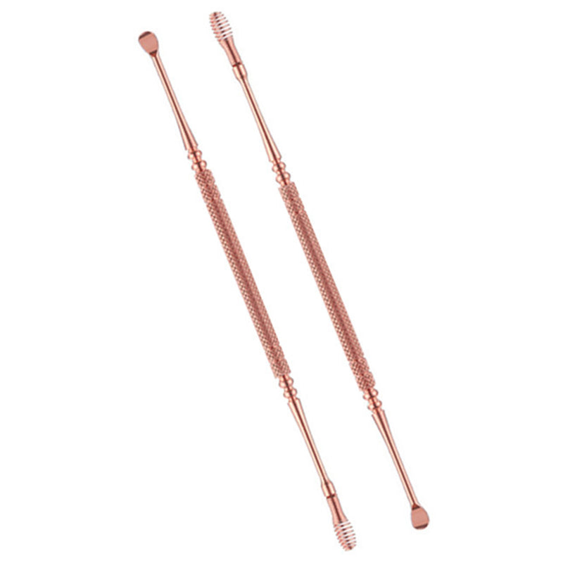 2PCS SPIRAL STAINLESS STEEL EAR WAX REMOVER