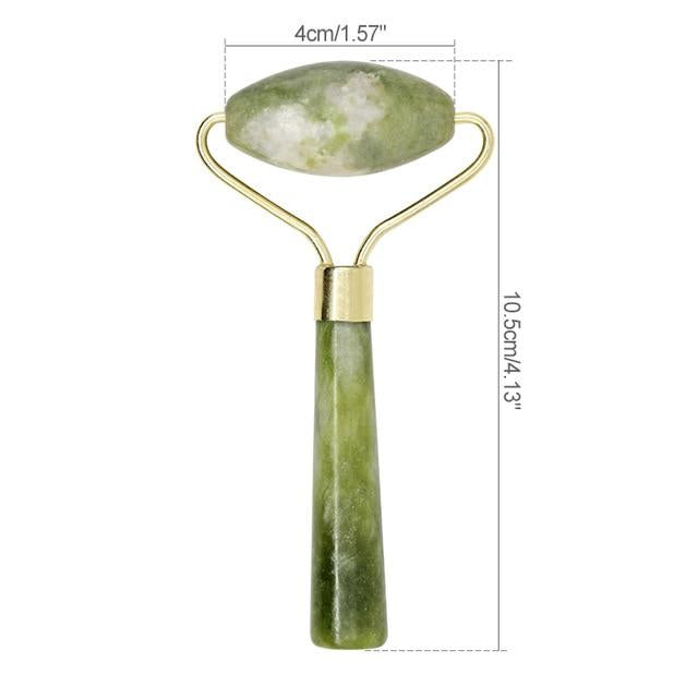 NATURAL JADE MASSAGE ROLLER STONE