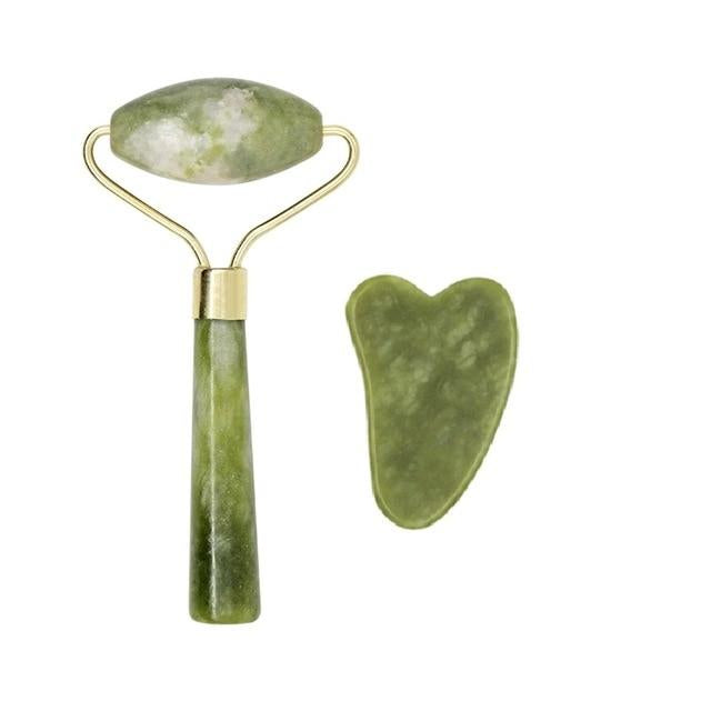 NATURAL JADE MASSAGE ROLLER STONE