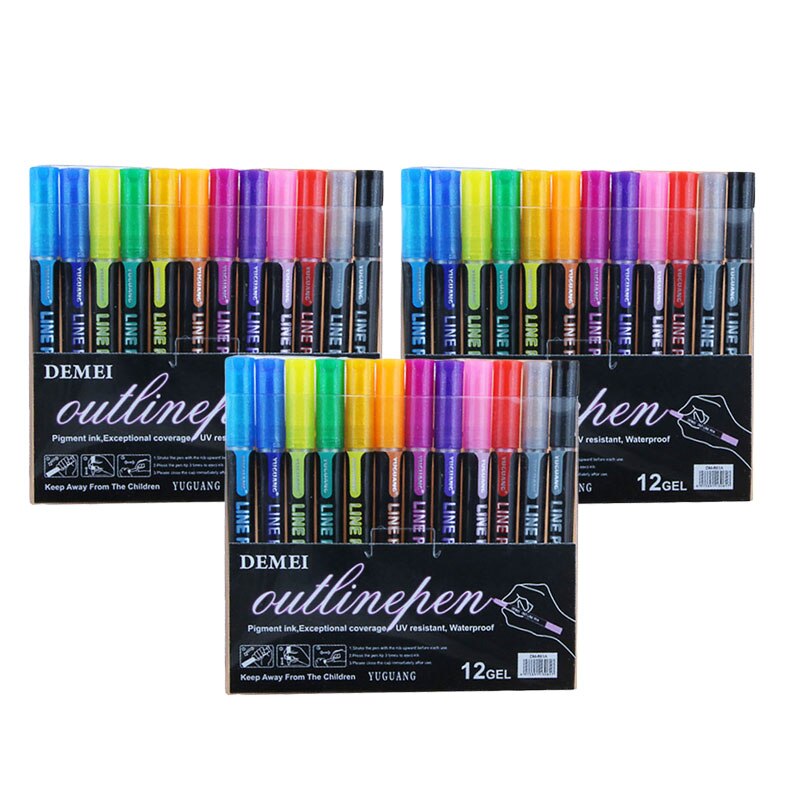 OUTLINE METALLIC MARKERS