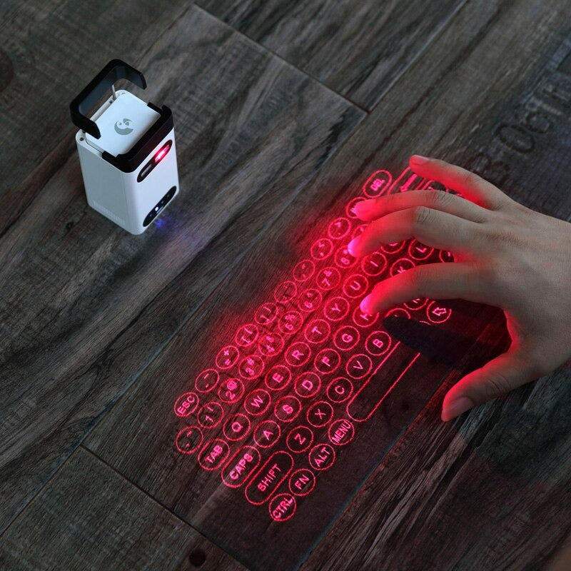 BLUETOOTH VIRTUAL LASER KEYBOARD PHONE HOLDER