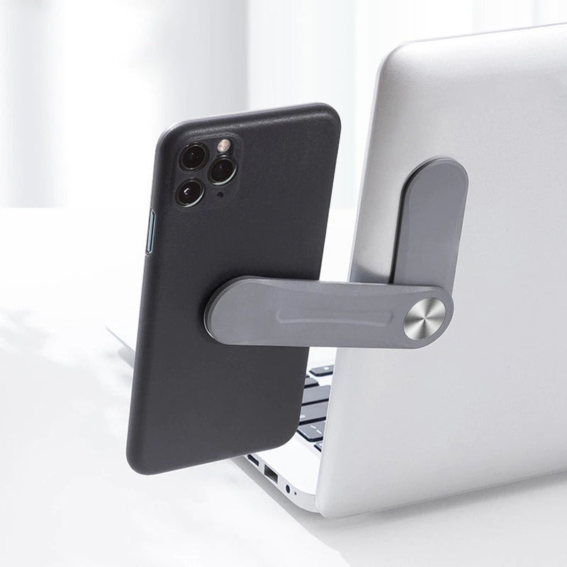 LAPTOP SIDE MOUNT PHONE HOLDER