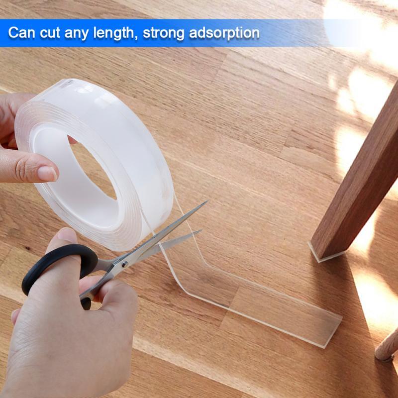 TRANSPARENT DOUBLE SIDED STICKY NANO TAPE