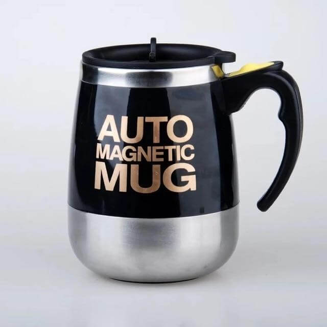 PORTABLE SELF STIRRING COFFEE MUGS
