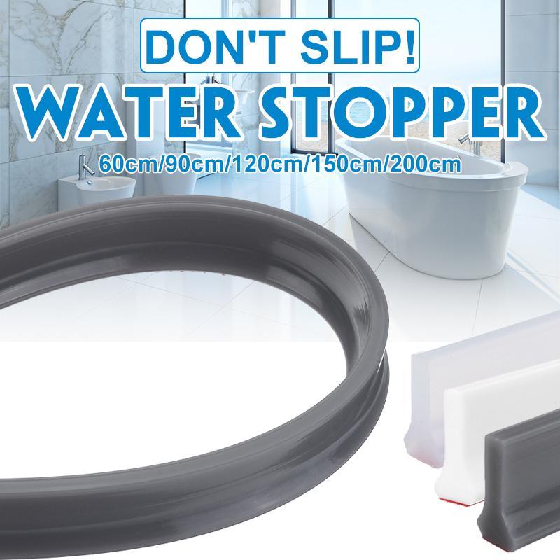 BATHROOM SILICONE WATER STOPPER STICKY RUBBER
