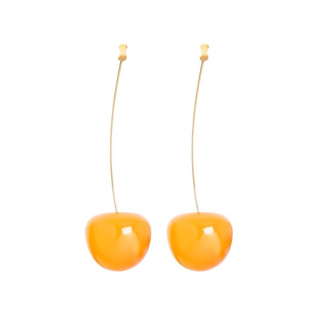 CHERRY FRUIT EUROPEAN STYLE EARRINGS