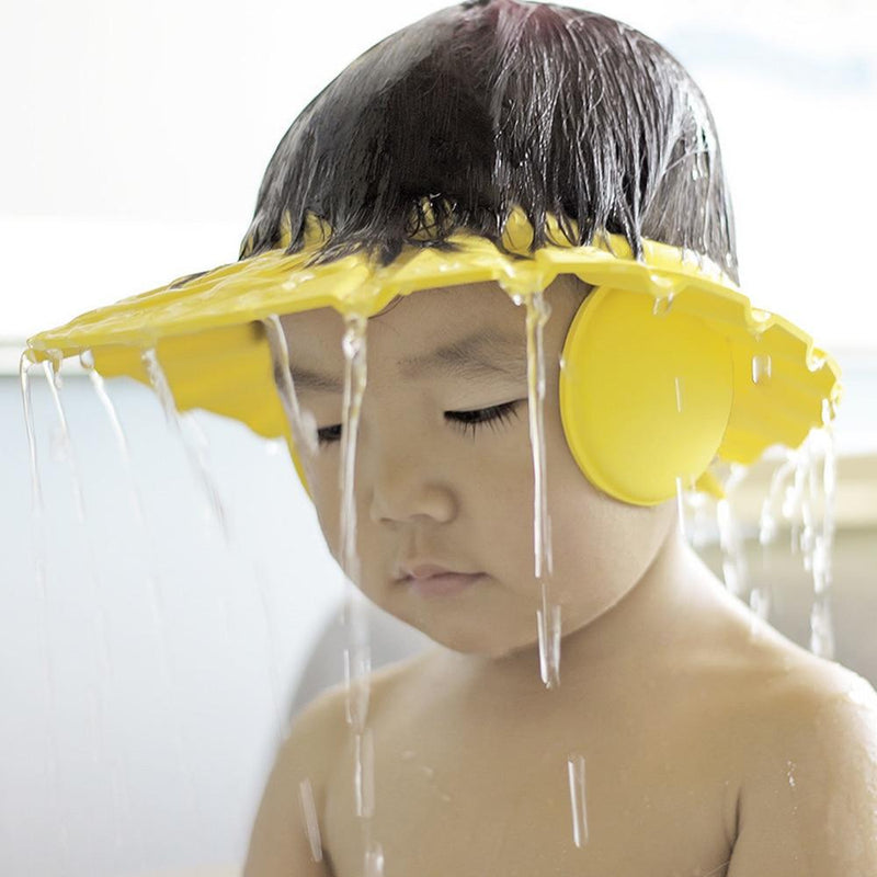SOFT & ADJUSTABLE BABY SHOWER CAP