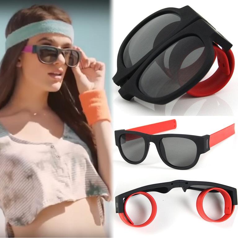 FOLDING ROLL WRISTBAND SUNGLASSES