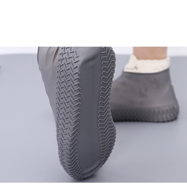 2PCS WATERPROOF REUSABLE SILICONE SHOE COVER