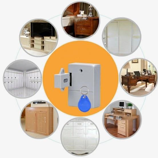 INVISIBLE CABINET CARD SENSOR LOCK