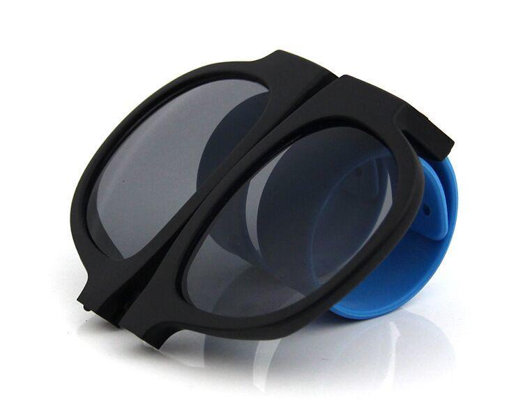FOLDING ROLL WRISTBAND SUNGLASSES