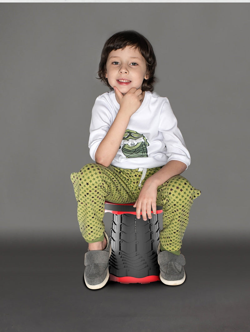 FOLDABLE RETRACTABLE TRAVEL HIKING STOOL