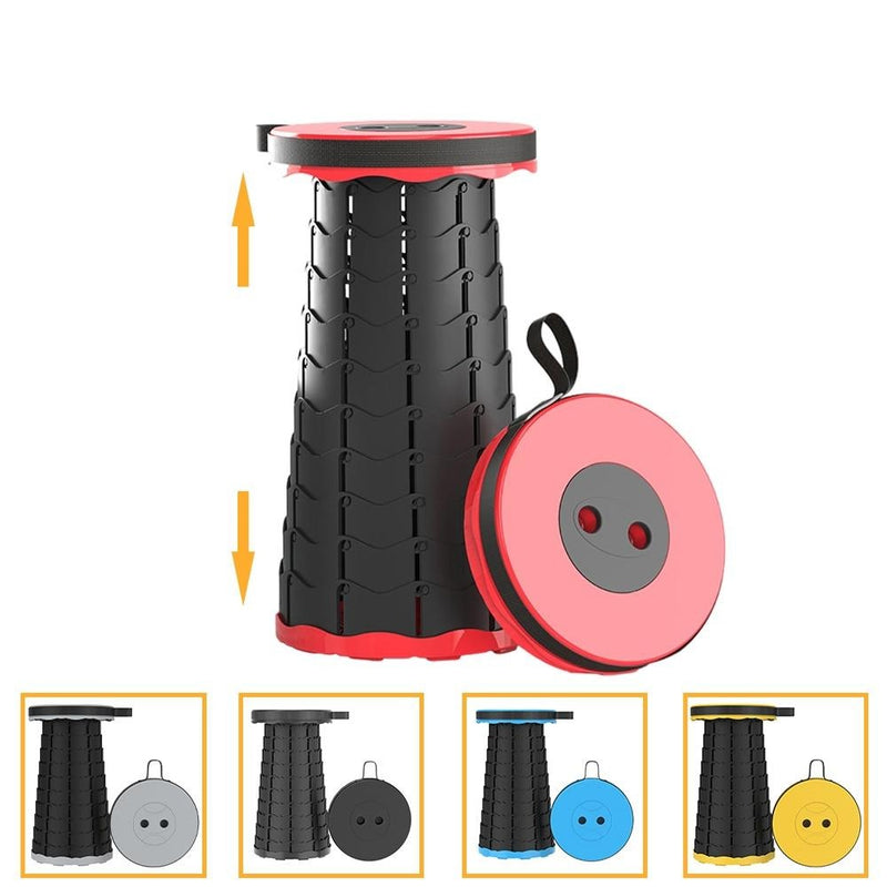 FOLDABLE RETRACTABLE TRAVEL HIKING STOOL