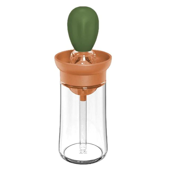 GLASS OIL SAUCE BOTTLE DISPENSER