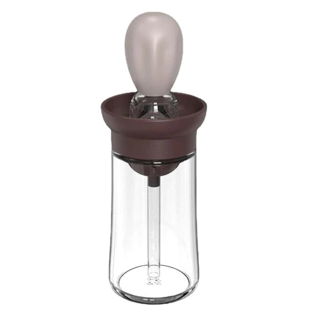 GLASS OIL SAUCE BOTTLE DISPENSER