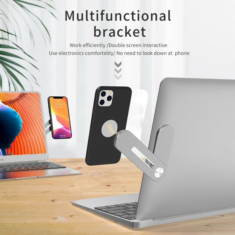 LAPTOP SIDE MOUNT PHONE HOLDER