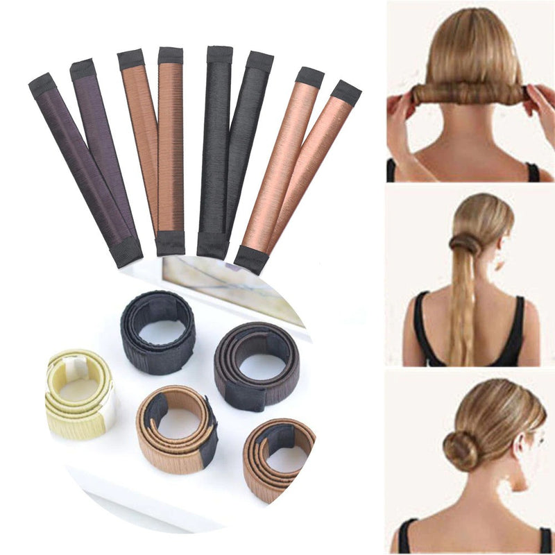 STYLISH FRENCH DONUT HAIR BUN MAKER