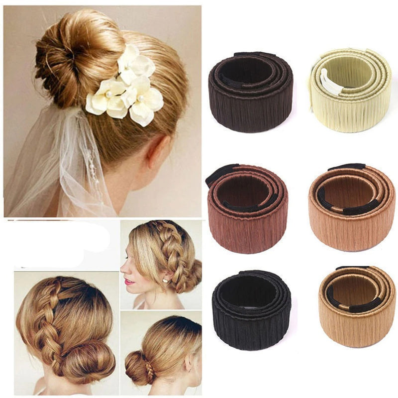 STYLISH FRENCH DONUT HAIR BUN MAKER