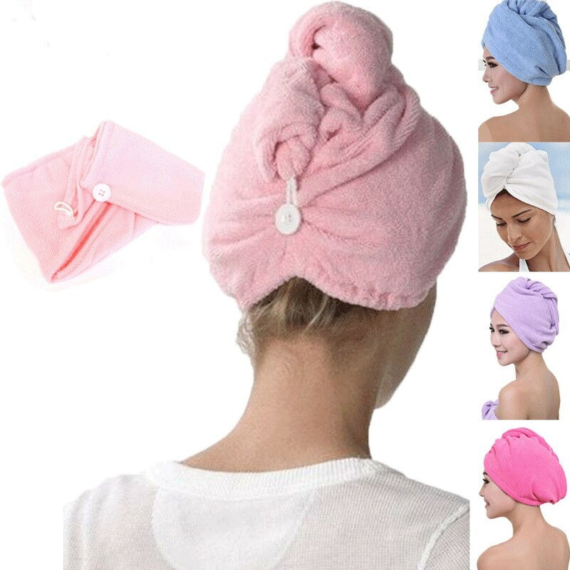 RAPID HAIR DRYING TOWEL HAT